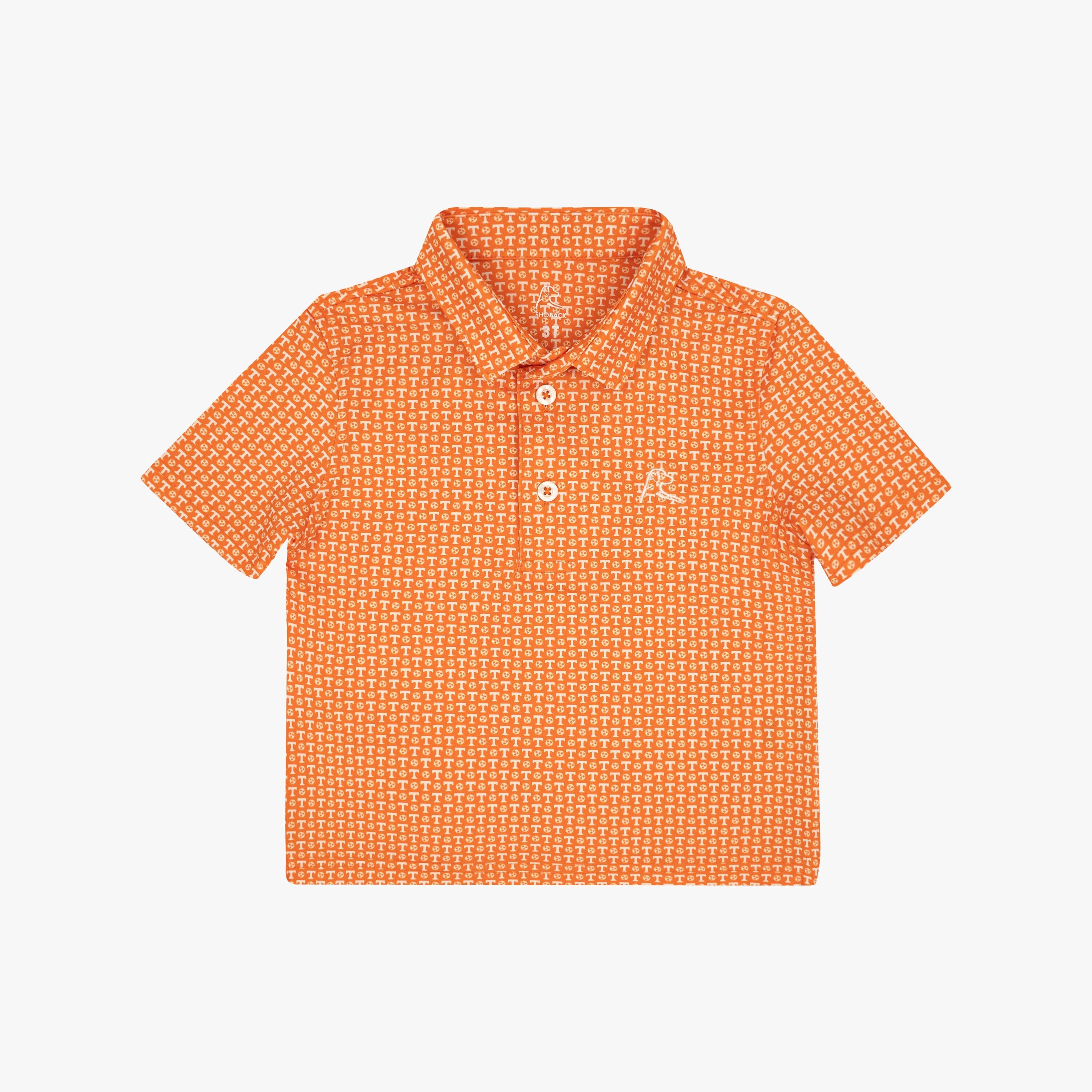 The Lil' Tennessee Vols® | Collegiate Polo | The Tennessee Vols® - Horizon Orange/White