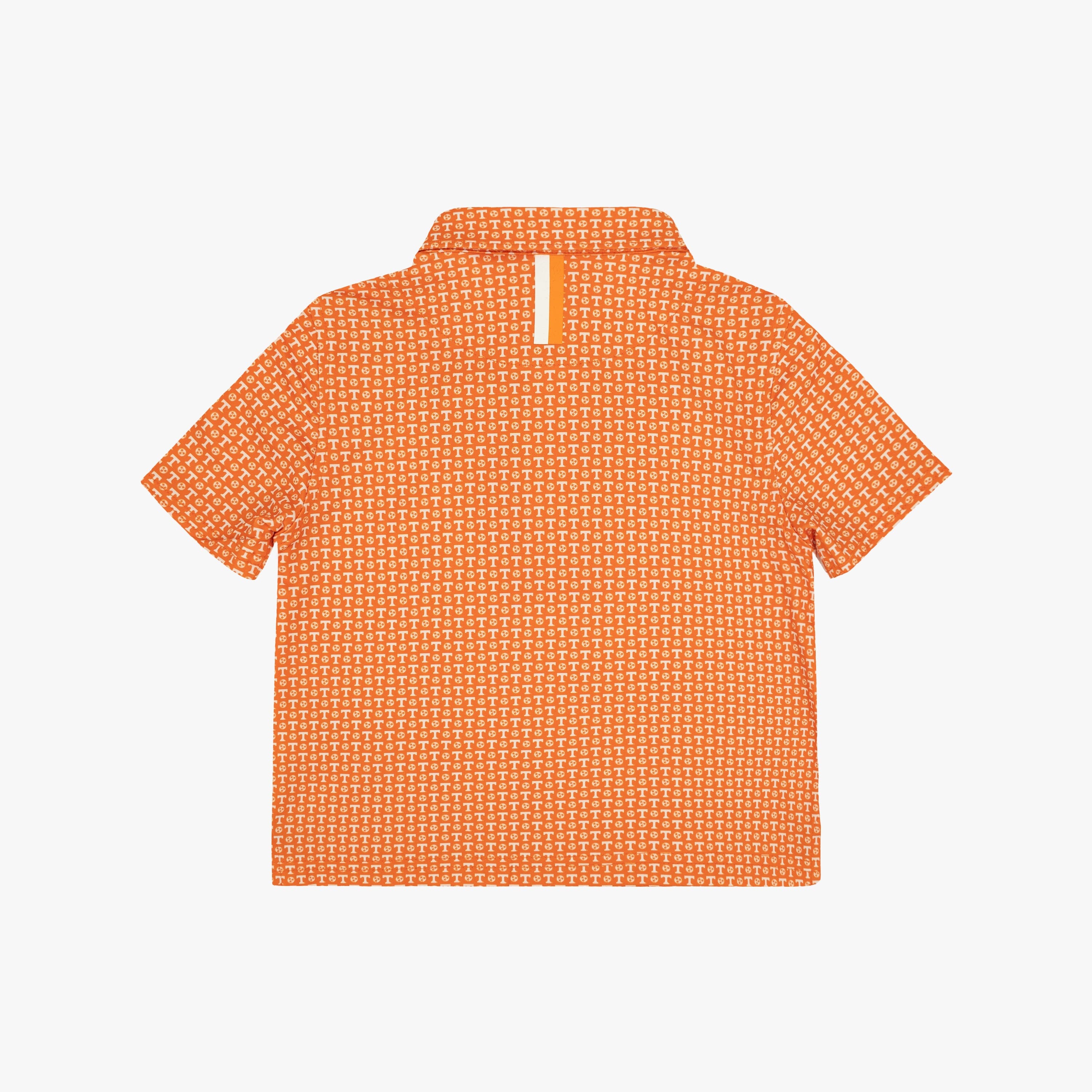 Alternative view of The Lil' Tennessee Vols® | Collegiate Polo | The Tennessee Vols® - Horizon Orange/White