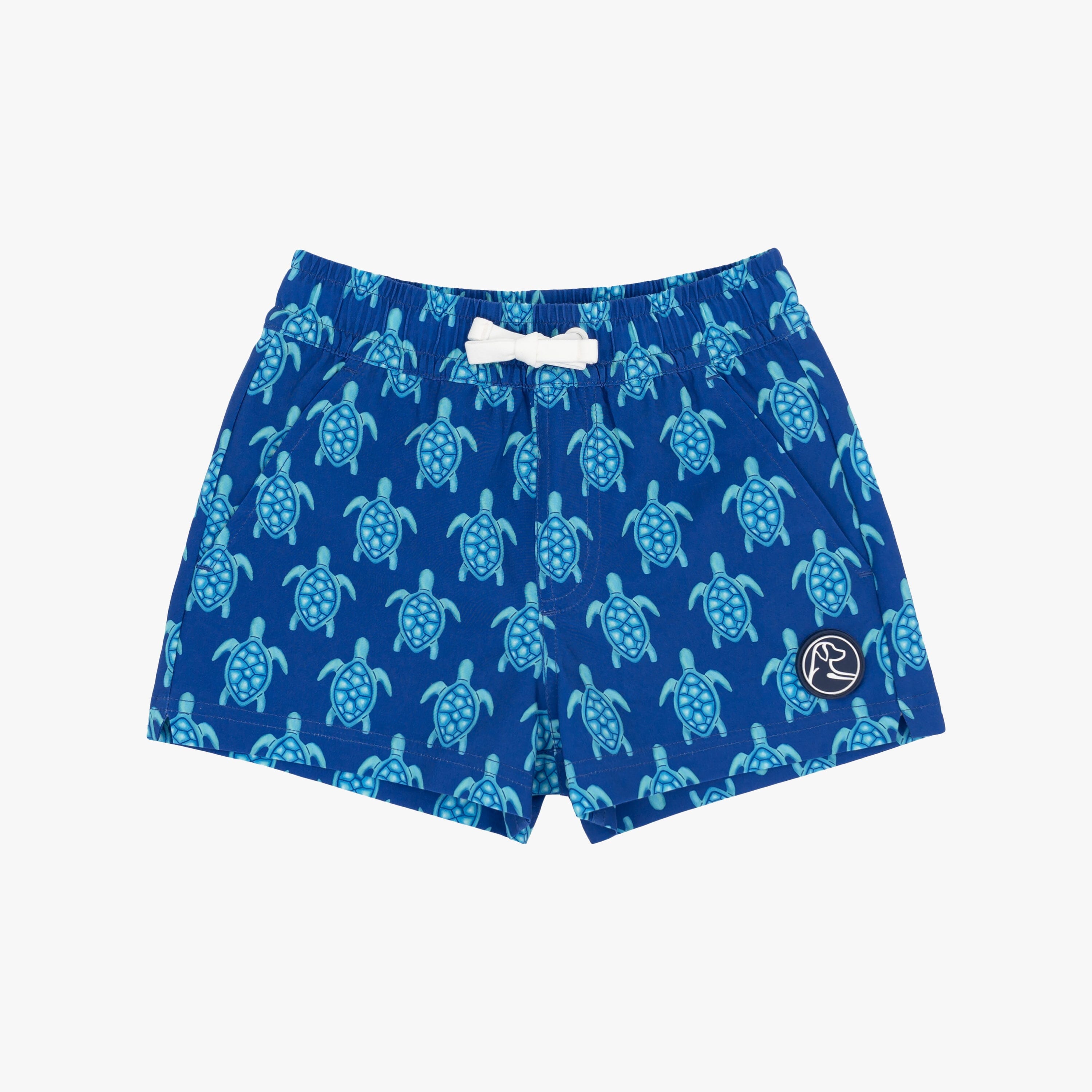 Lil' Medley Swim Trunk | The Noggin - Deep Blue/Miami Blue