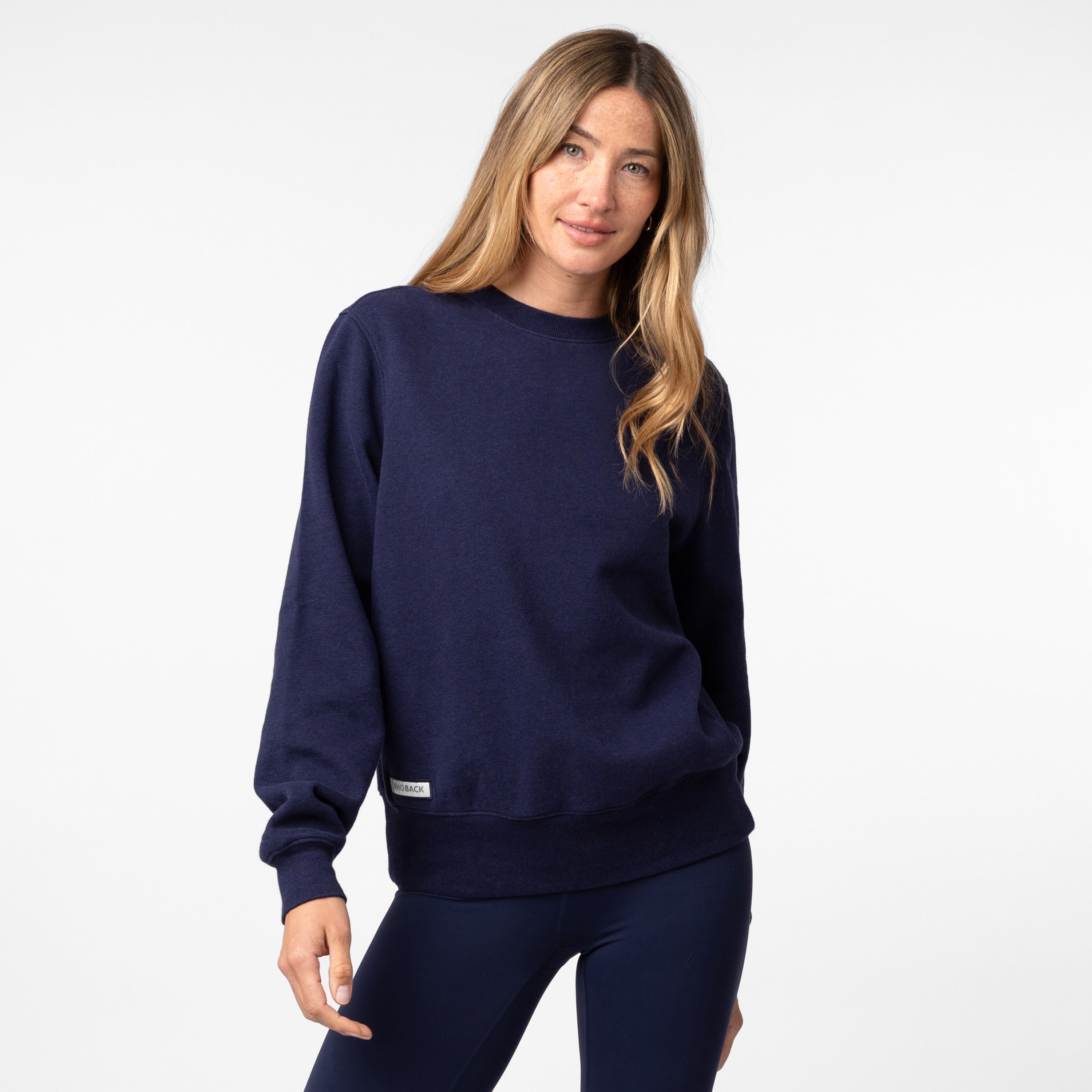 Ready Crewneck | Heather - Indigo Blue (Women's)