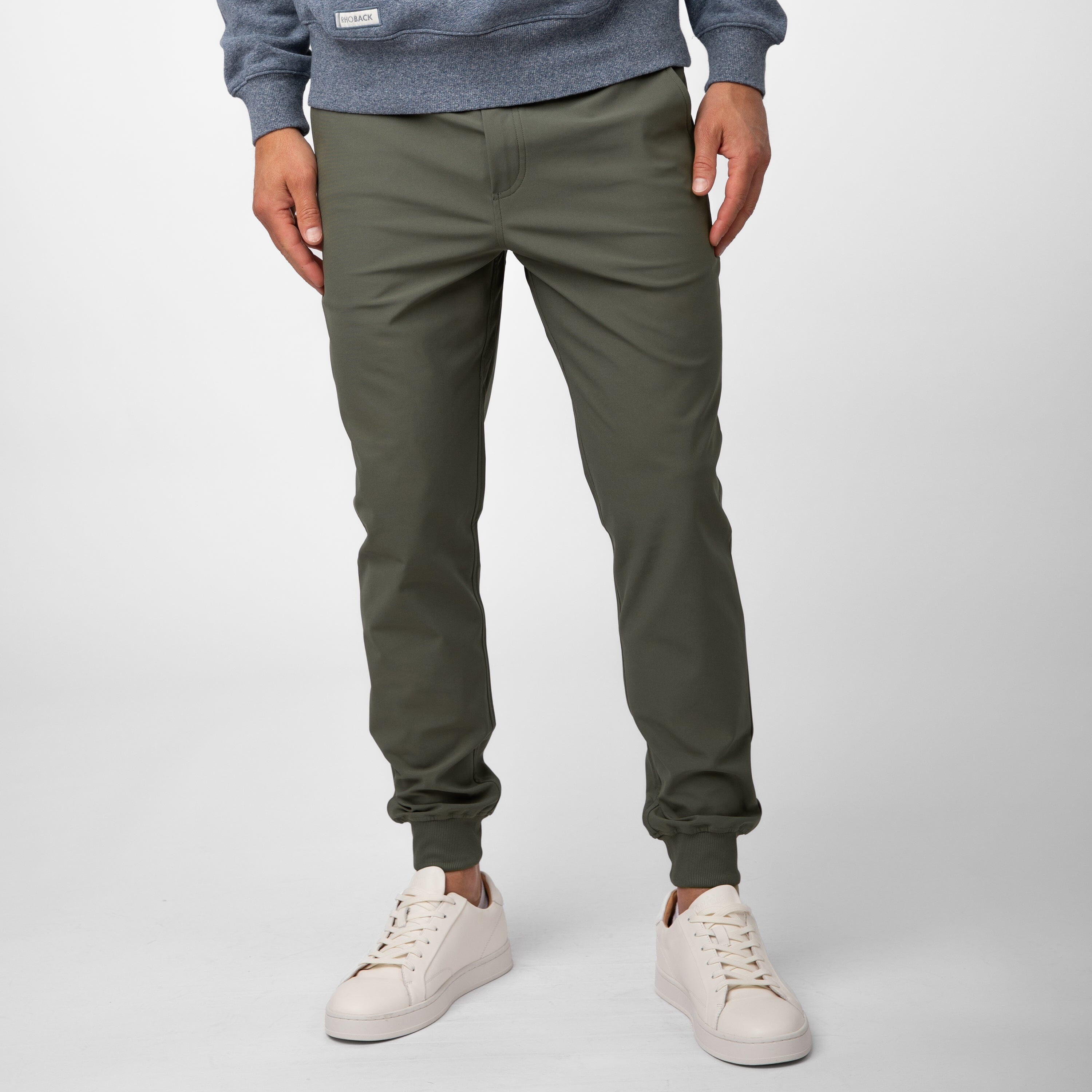 Delta Performance Jogger | Solid - Moss Green