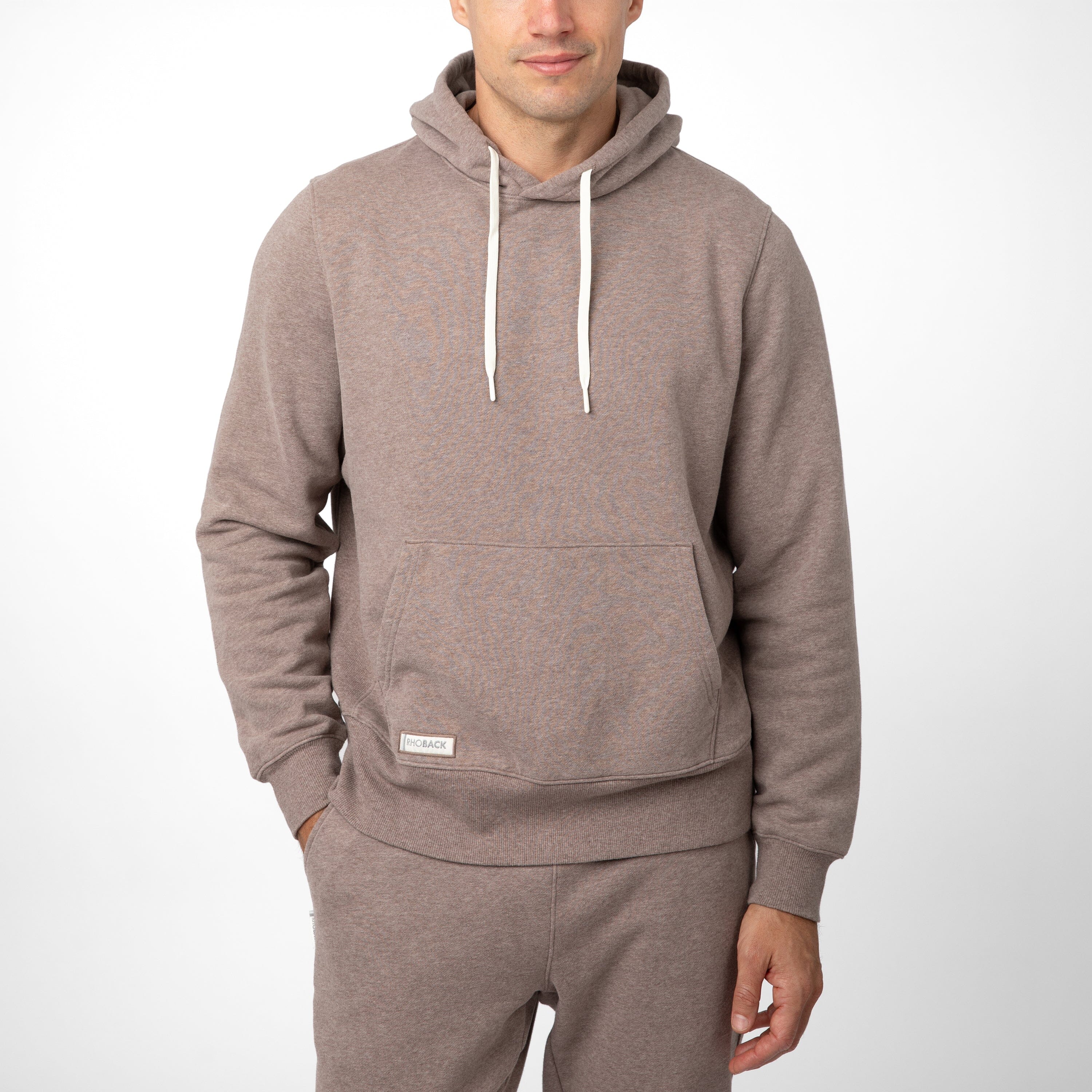 Ready Hoodie | Heather - Dark Taupe