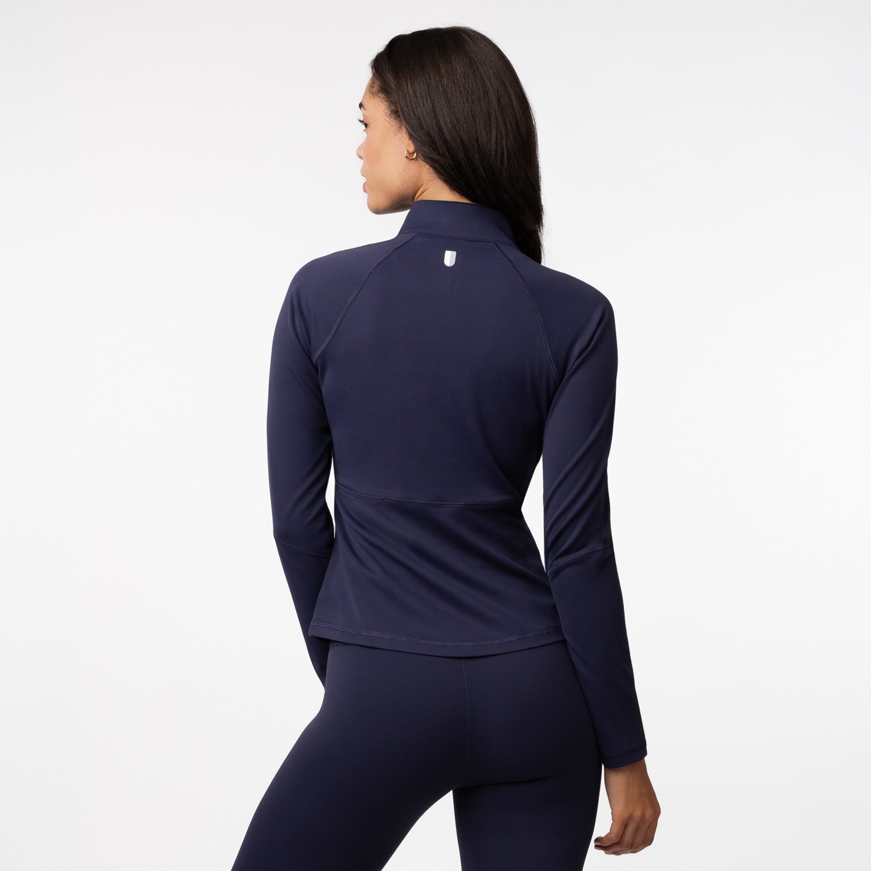Alternative view of Vista Active Half-Zip | Solid - Fleet Navy