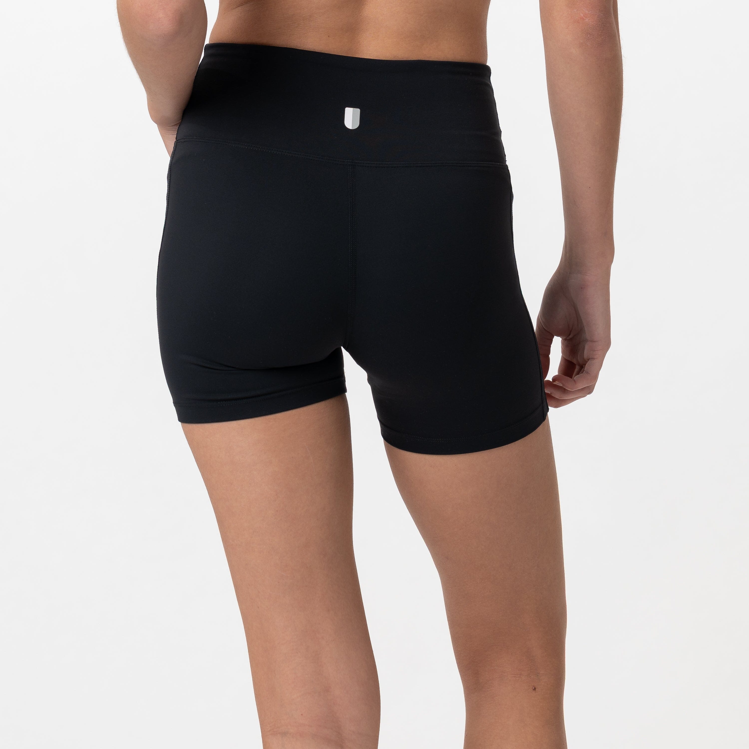 Alternative view of Vista Biker Short | Solid - Midnight Black