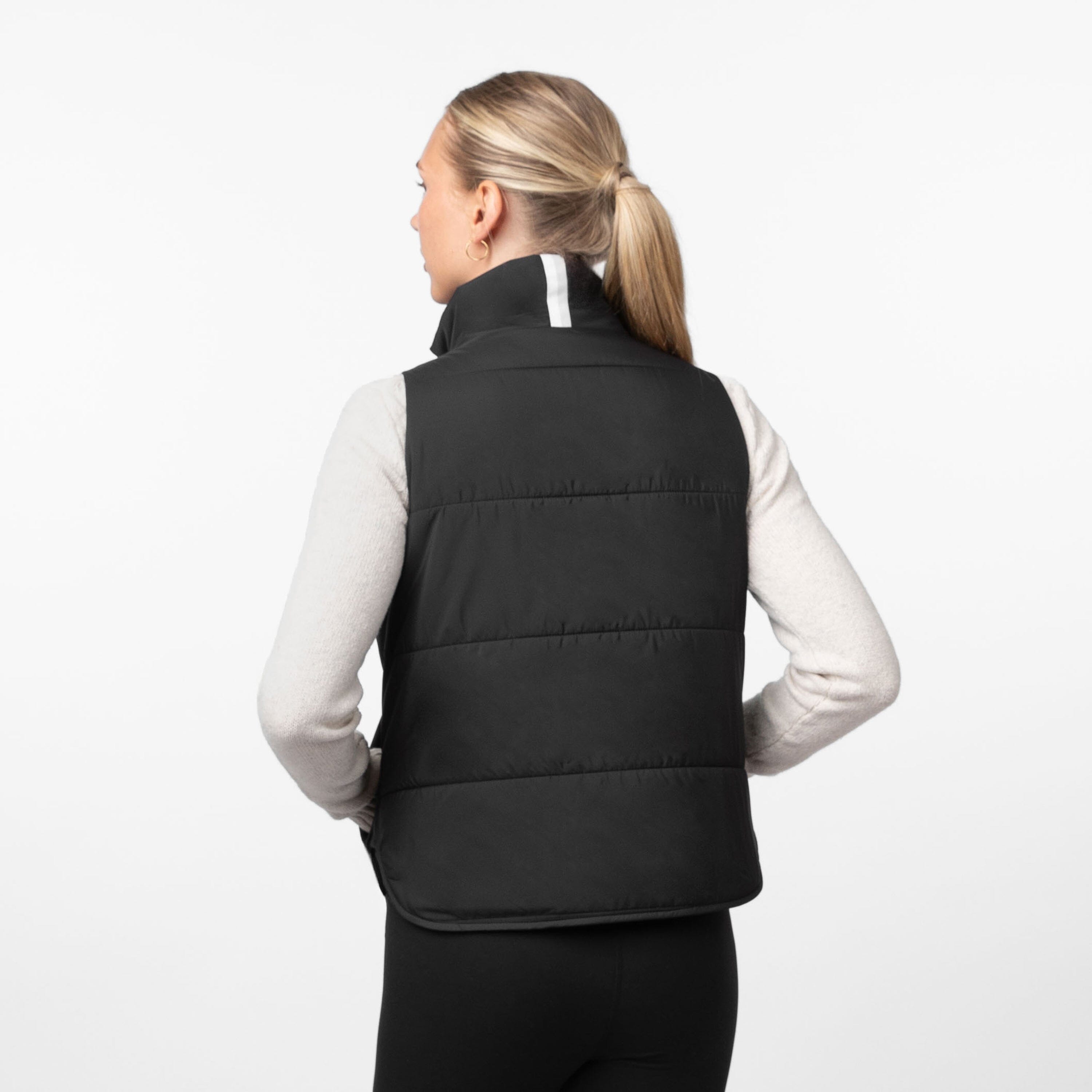 Alternative view of Cisco Insulated Vest | Solid - Black