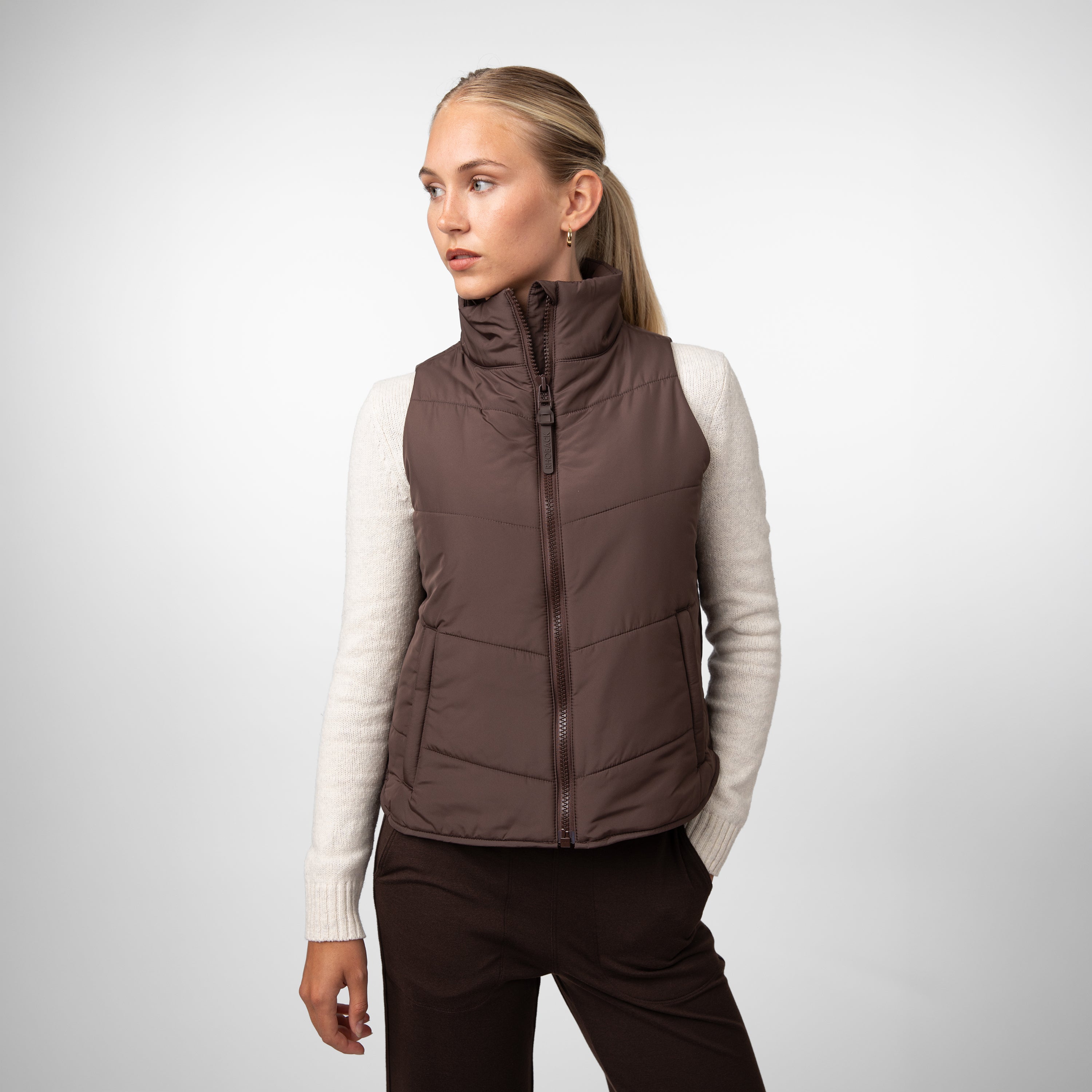 Cisco Insulated Vest | Solid - Cocoa