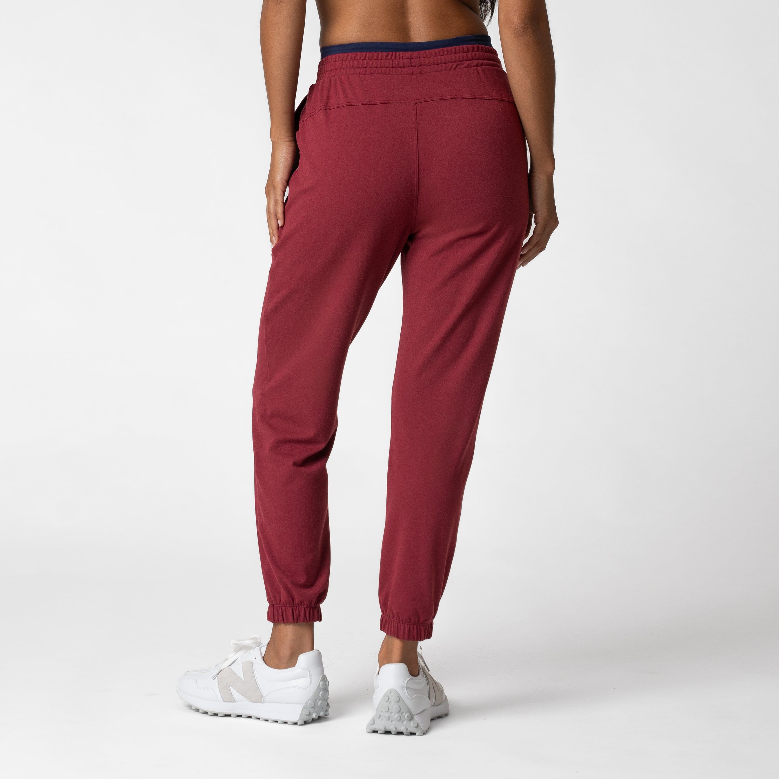 Alternative view of Tempo Ease Jogger | Heather - Merlot/Merlot