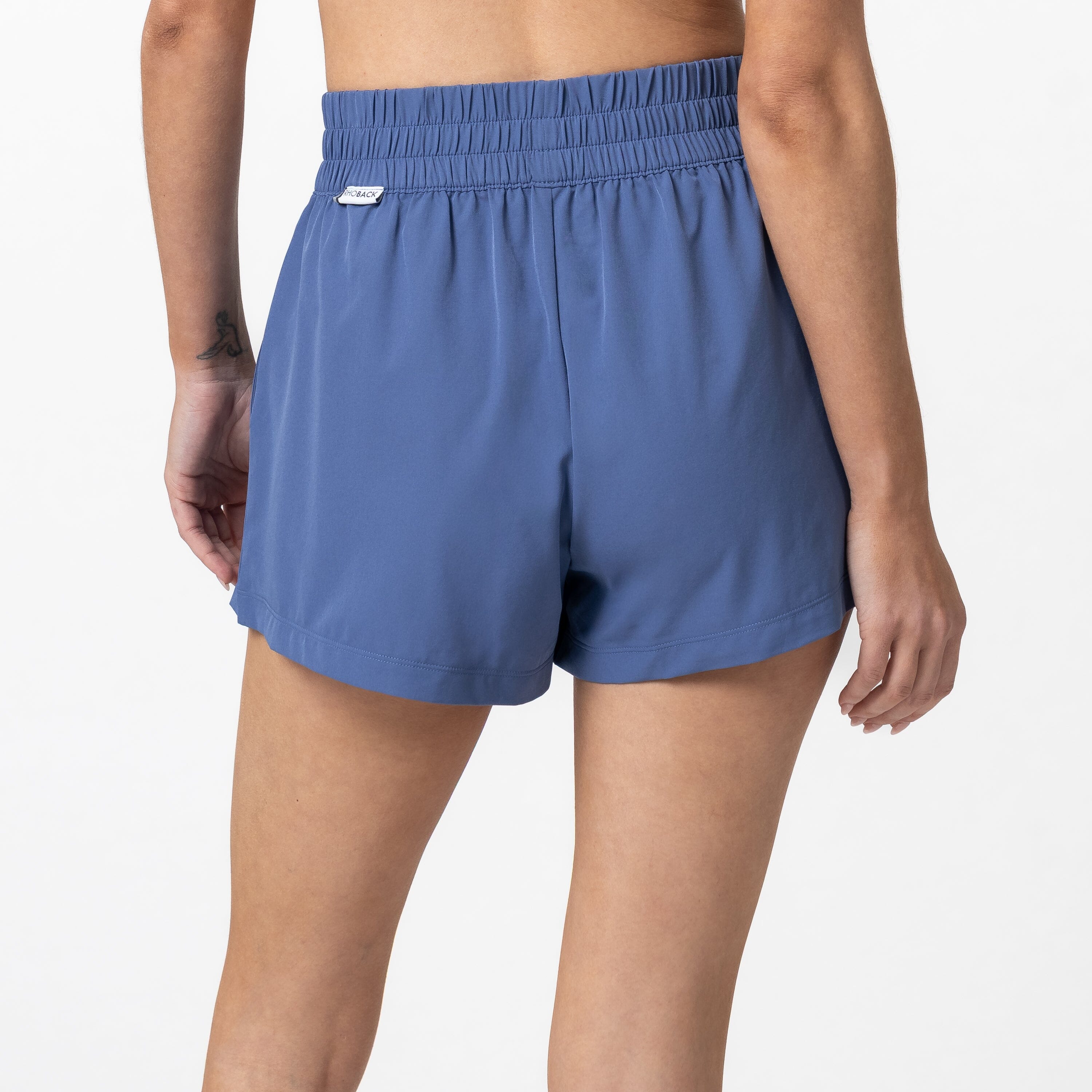 Alternative view of Era High-Rise Short | Solid - Coastal Blue