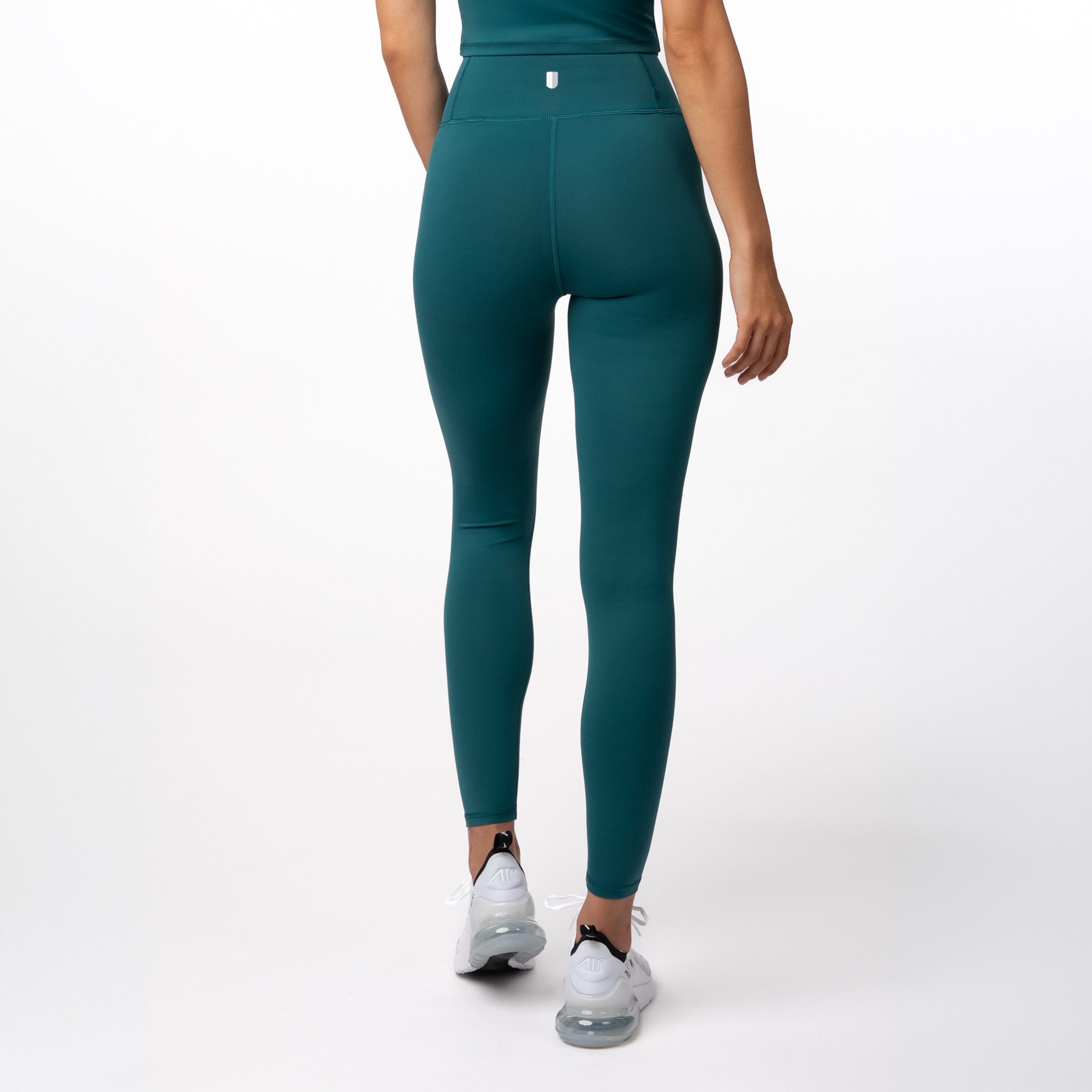 Alternative view of Vista High-Rise Legging | Solid - Midnight Green