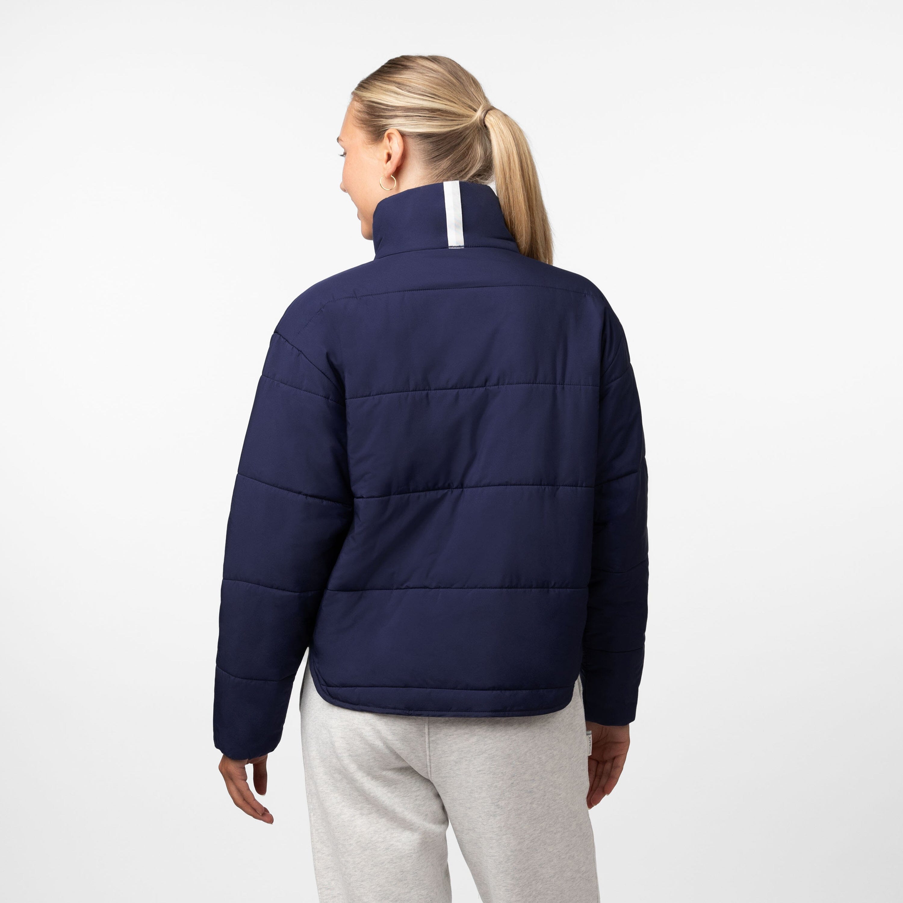 Alternative view of Cisco Insulated Jacket | Solid - Fleet Navy