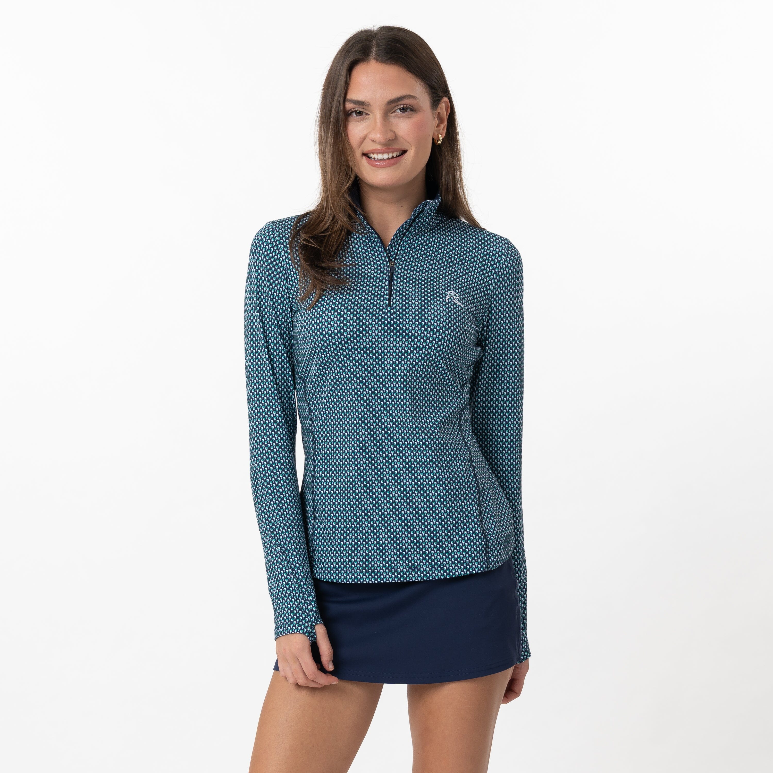Paddle Performance Q-Zip | The Paddle - Fleet Navy/Kelly Green