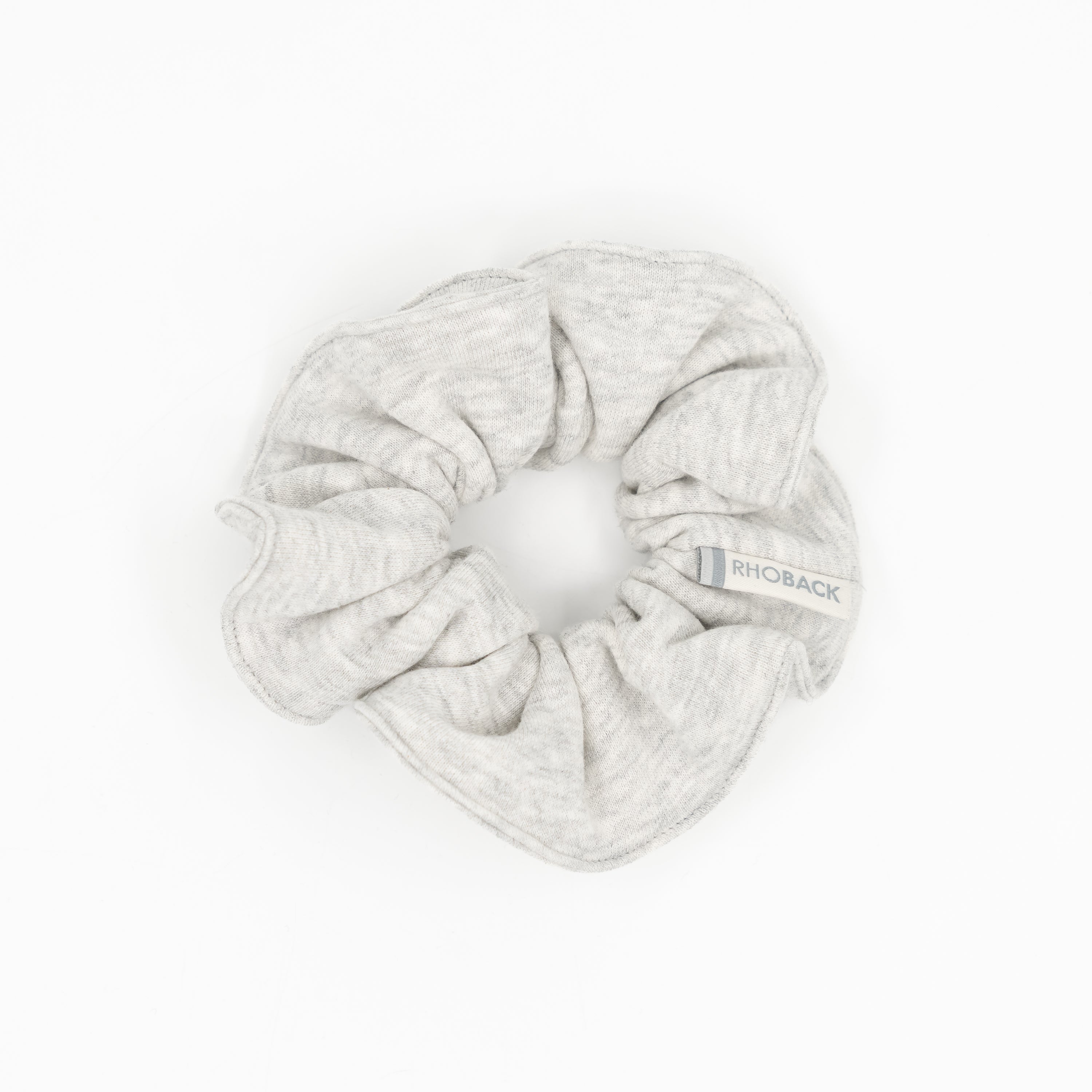 Alternative view of Bedford Scrunchie | Heather - Ivory