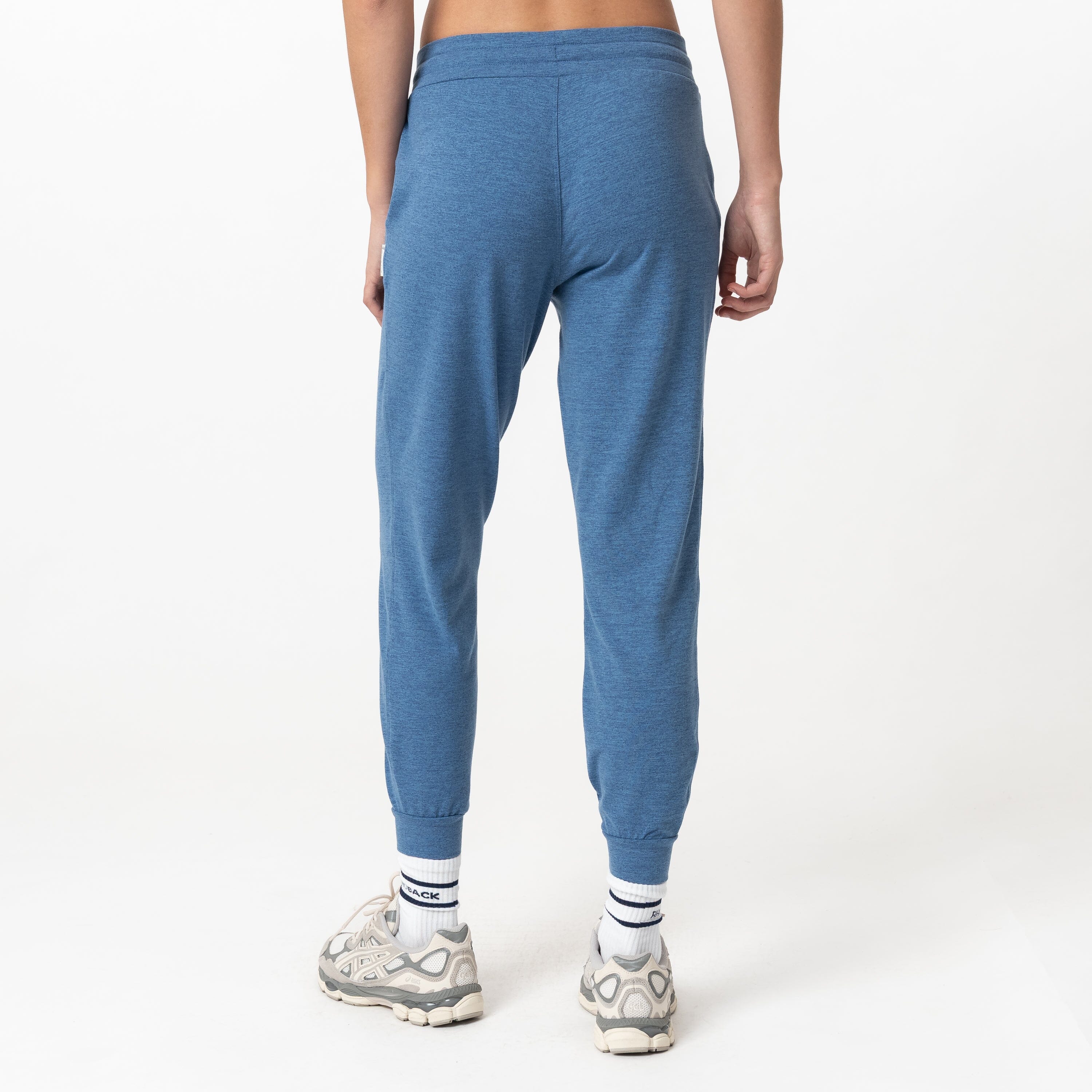 Alternative view of Tempo Performance Jogger | Heather - Coastal Blue/Potomac Blue