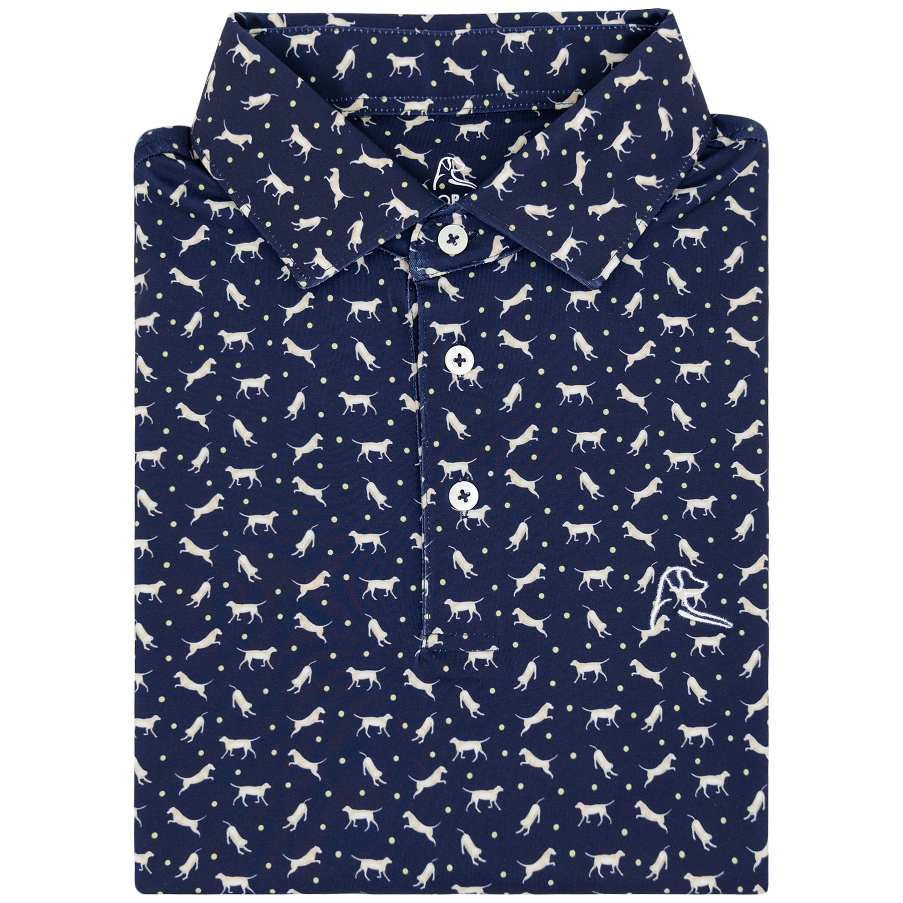 The Yellow Lab | Performance Polo | The Yellow Lab - Admiral Navy
