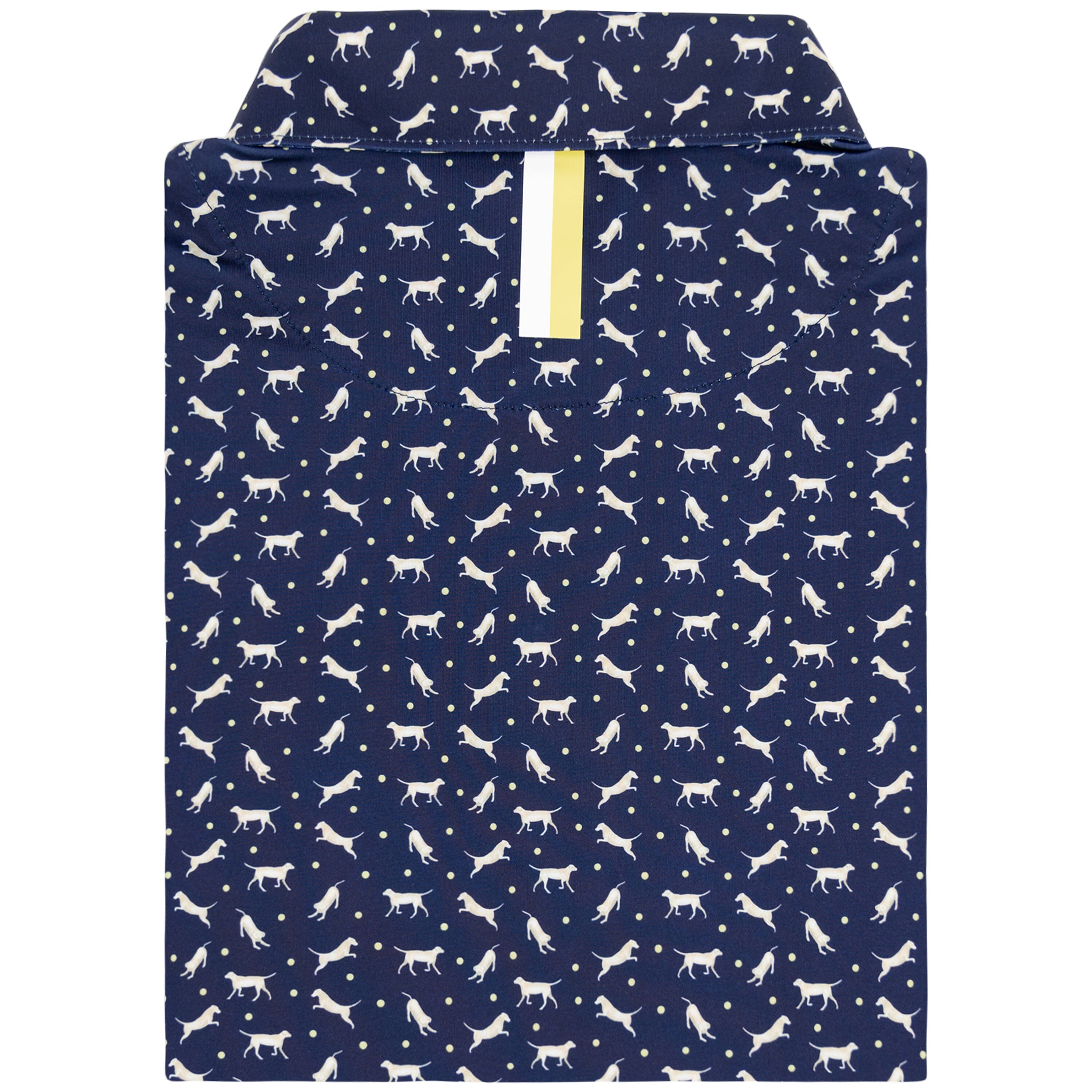 Alternative view of The Yellow Lab | Performance Polo | The Yellow Lab - Admiral Navy