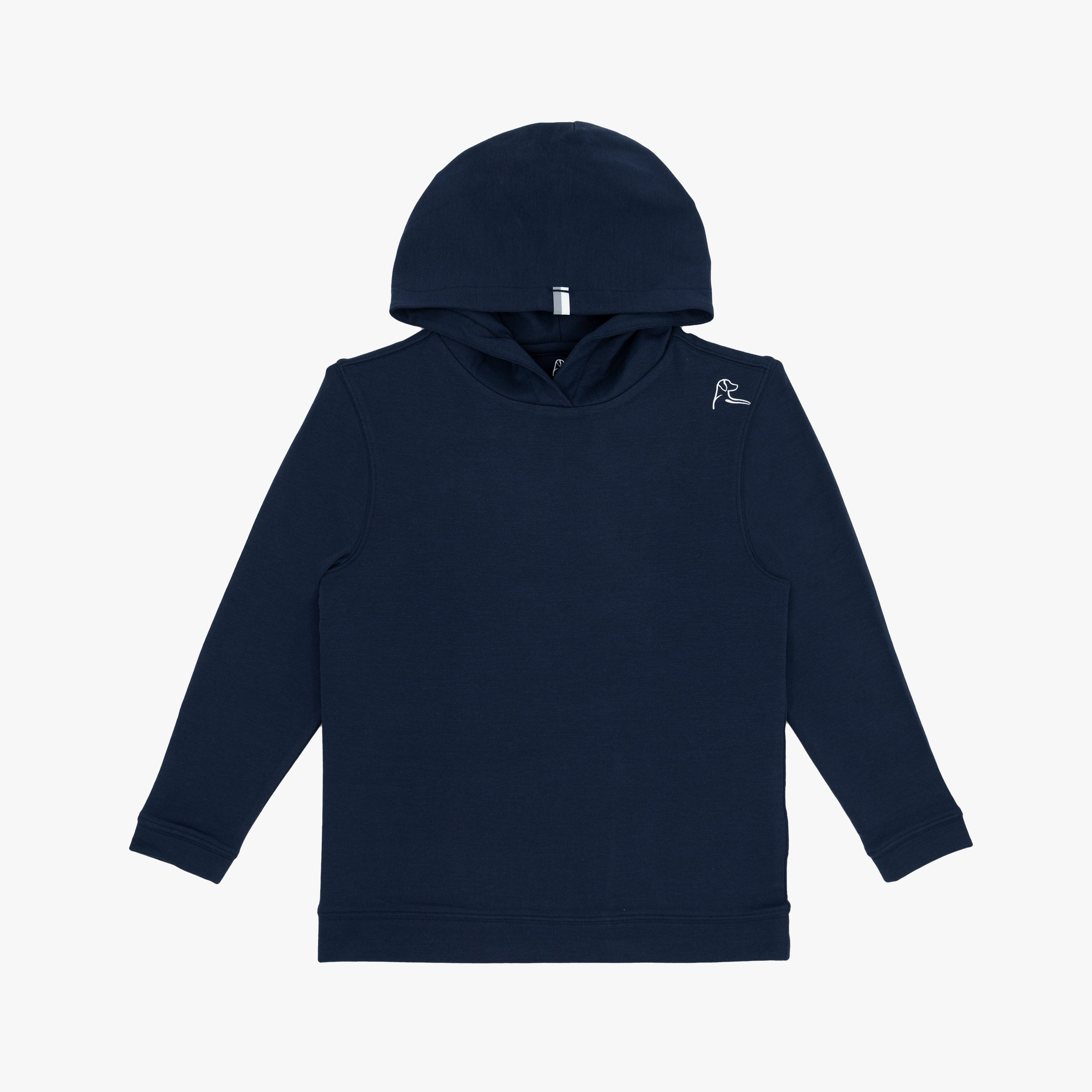 Youth Hesi Performance Hoodie | Solid - Fleet Navy