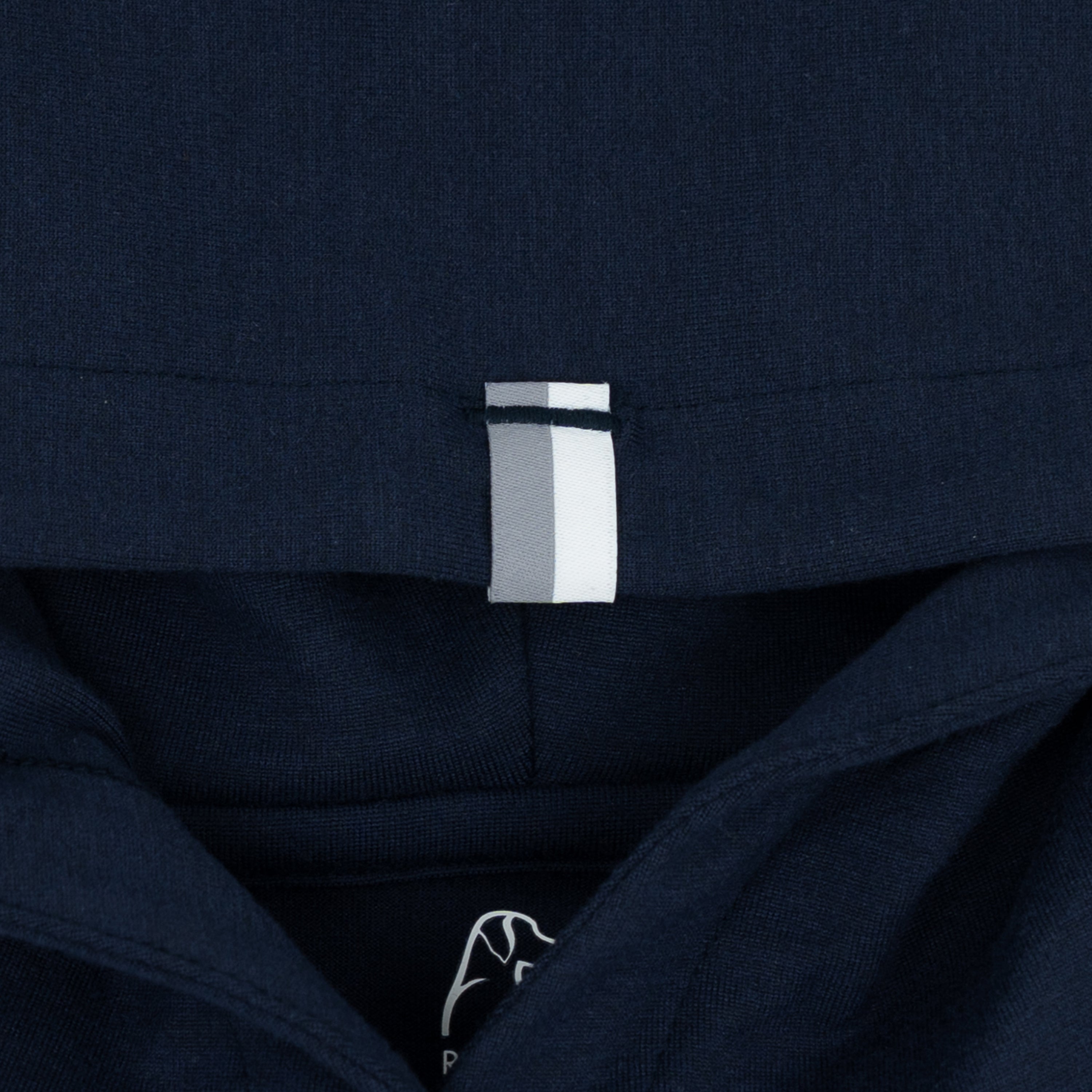 Alternative view of Youth Hesi Performance Hoodie | Solid - Fleet Navy