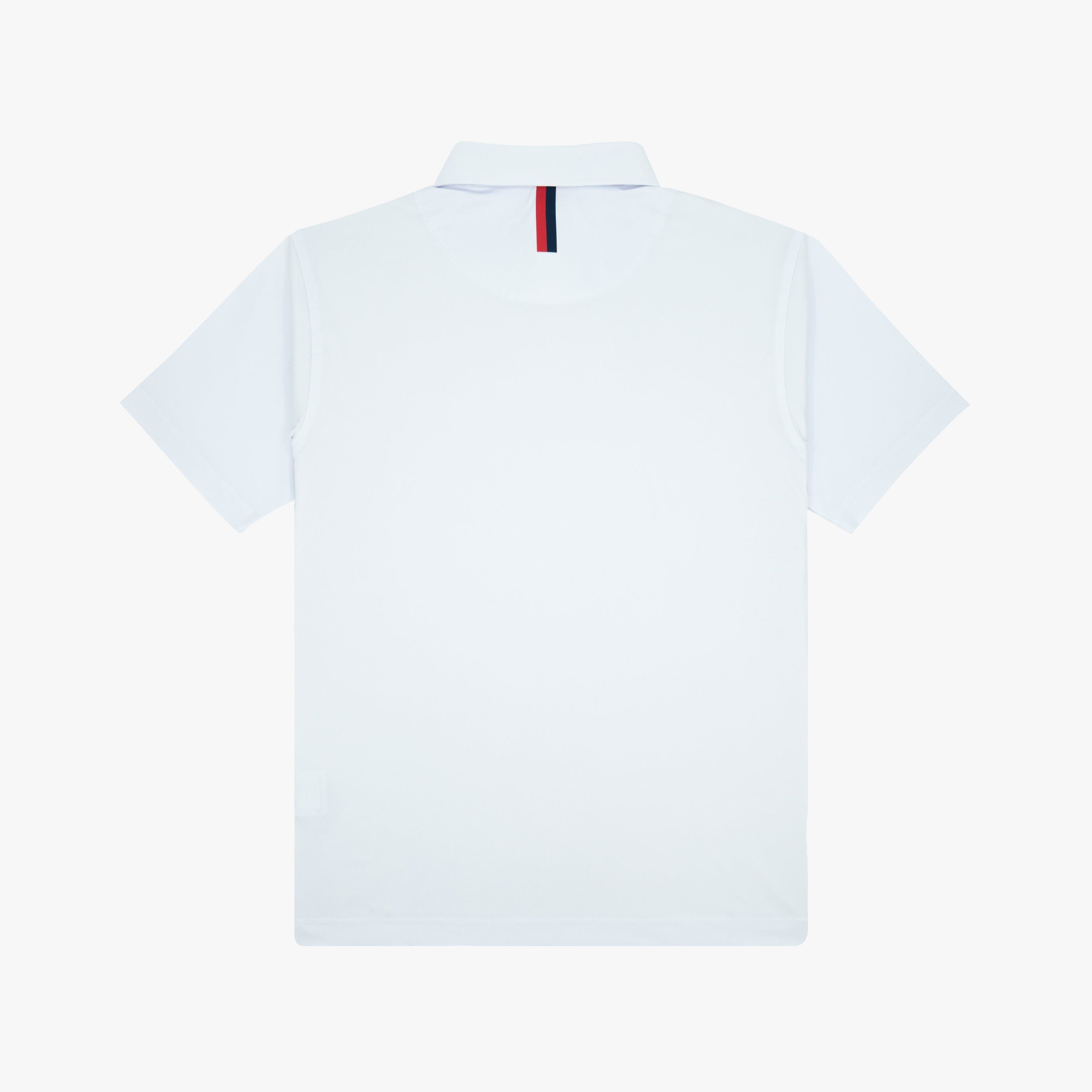 Alternative view of Youth Solid | Performance Polo | Solid - White
