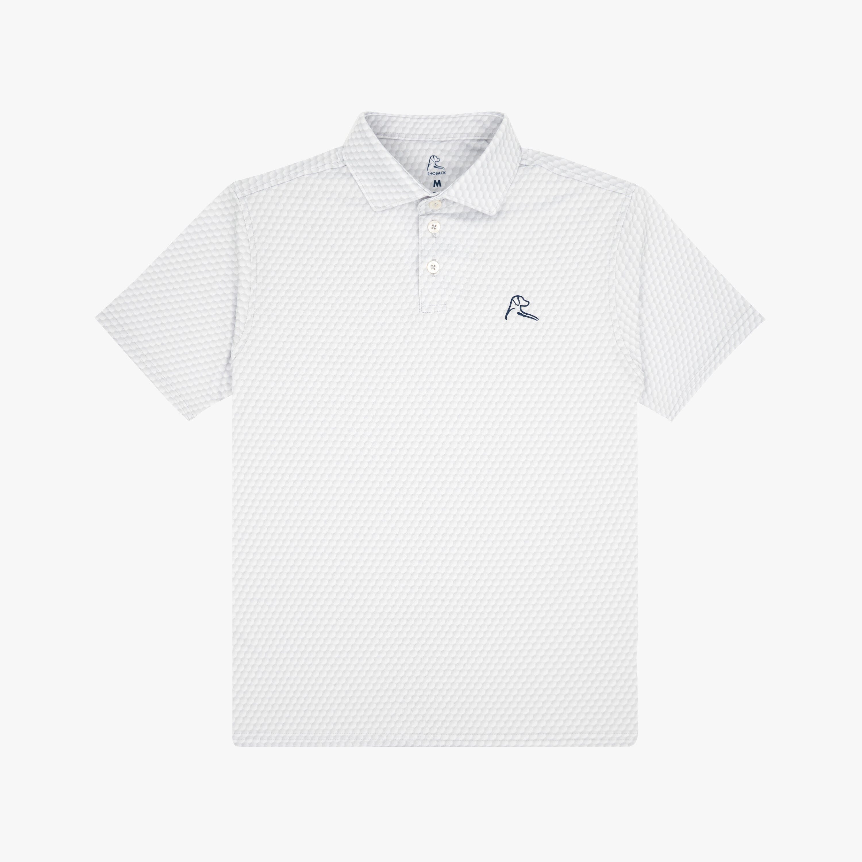 The Youth Be The Ball | Performance Polo | The Be The Ball - White